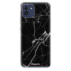 iSaprio Silikónové puzdro - Black Marble 18 pre Samsung Galaxy A03