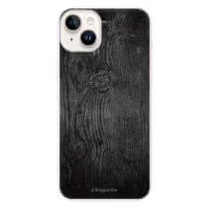 iSaprio Silikónové puzdro - Black Wood 13 pre iPhone 14 Plus