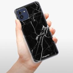 iSaprio Silikónové puzdro - Black Marble 18 pre Samsung Galaxy A03