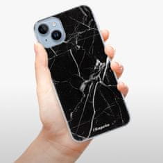 iSaprio Silikónové puzdro - Black Marble 18 pre iPhone 14 Plus