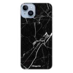 iSaprio Silikónové puzdro - Black Marble 18 pre iPhone 14 Plus