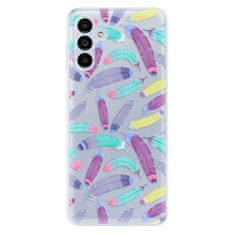 iSaprio Silikónové puzdro - Feather Pattern 01 pre Samsung Galaxy A13 5G