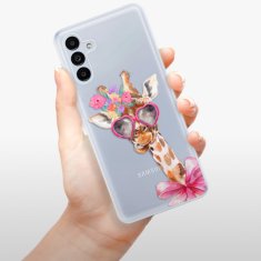 iSaprio Silikónové puzdro - Lady Giraffe pre Samsung Galaxy A13 5G