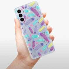 iSaprio Silikónové puzdro - Feather Pattern 01 pre Samsung Galaxy A13 5G