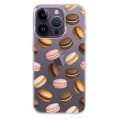 iSaprio Silikónové puzdro - Macaron Pattern pre iPhone 14 Pro