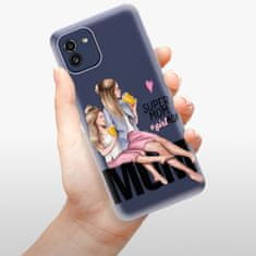 iSaprio Silikónové puzdro - Milk Shake - Blond pre Samsung Galaxy A03