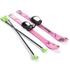 Master Baby Ski 90 cm - detské plastové lyže - ružové