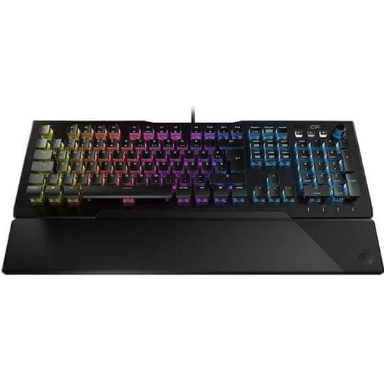 ROCCAT ROCCAT, Vulcan 121 AIMO, Mechanická herná klávesnica, Titan Tactile, Black, ROC-12-673-BN