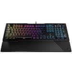 ROCCAT ROCCAT, Vulcan 121 AIMO, Mechanická herná klávesnica, Titan Tactile, Black, ROC-12-673-BN