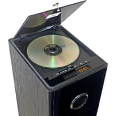 Inovalley INOVALLEY HP33-CD Bluetooth zvuková veža, CD prehrávač, čierna