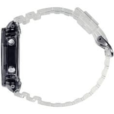 CASIO Hodinky G-SHOCK, CASIO, Odolné voči nárazom, Multifunkčné, Transparentné biele