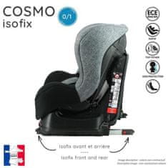 Nania Autosedačka NANIA Cosmo Double Isofix Skupina 0/1, od narodenia do 18 kg, sivá