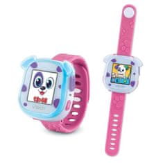 shumee VTECH - Interaktívne psie hodinky - Kidiwatch Pink