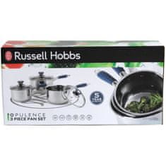 VERVELEY RUSSELL HOBBS RH01178EU, Sada 3 hrncov z nehrdzavejúcej ocele