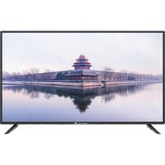 VERVELEY CONTINENTAL EDISON CELED40HD22B6, Full HD 40'' (101 cm) LED TV, 3xHDMI, 2xUSB, čierny.