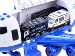 JOKOMISIADA Set Policajný transportér lietadiel + autá Za3402