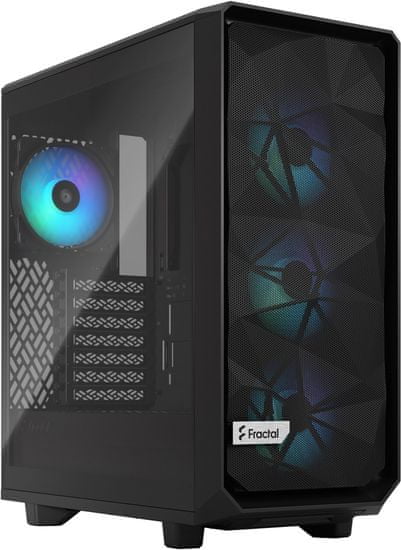 Fractal Design Meshify 2 Compact RGB Black TG Light Tint