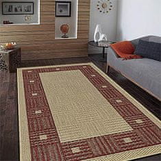 Oriental Weavers Kusový koberec Sisalo / DAWN 879 / O44P (J84 Red) – na von aj na doma 80x140