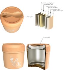 Carl Oscar Termo nádoba Spirit TEMP LunchJar 0,5 l - Energy