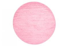 Chemex Koberec Delhi Exkluzivní Kruh 7388A Sfa Ružová 200x200 cm