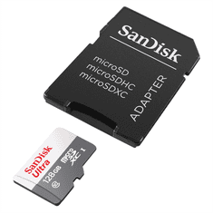 SanDisk Ultra microSDXC 128GB 100MB/s Class 10 UHS-I, s adaptérom