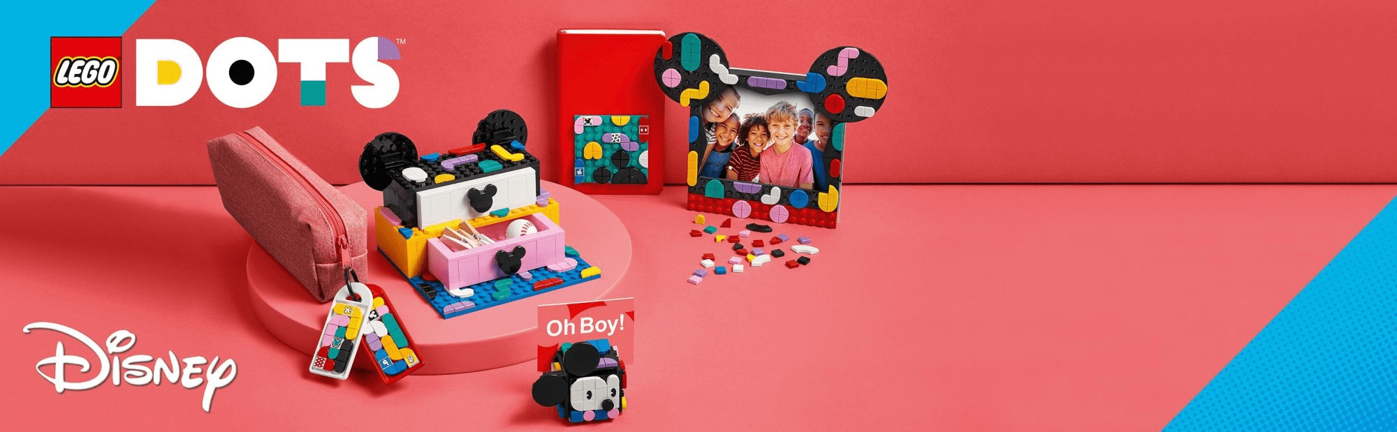 Lego DOTS 41964 Školský boxík Myšiak Mickey a Myška Minnie