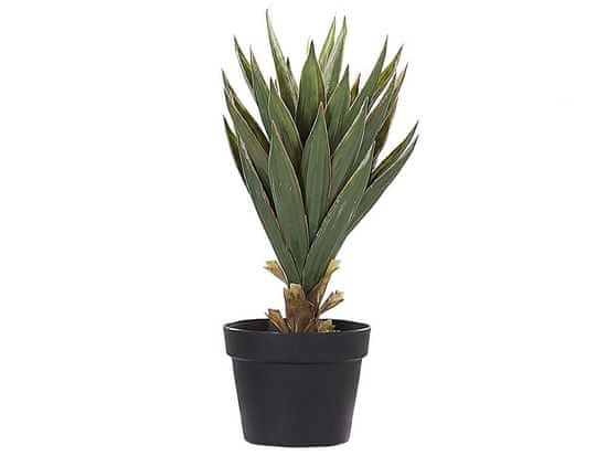 Beliani Umelá rastlina v kvetináči 52 cm YUCCA