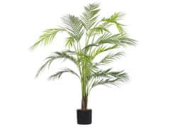 Beliani Umelá rastlina v kvetináči 124 cm ARECA PALM