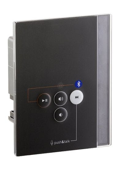 HARVIA Hudobný prehrávač do sauny Light&Media ProD Bluetooth, MP3, čierna