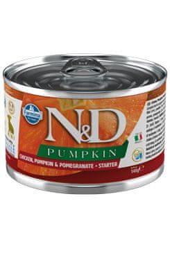 N&D DOG PUMPKIN Starter Lamb & Blueberry Mini 140g