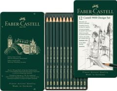 Faber-Castell Grafitové ceruzky-Castell 9000 Design Set