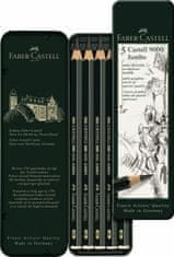 Faber-Castell Grafitové ceruzky Castell 9000 Jumbo set 5-plech