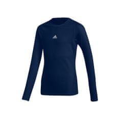 Adidas Tričko výcvik tmavomodrá XS JR Alphaskin