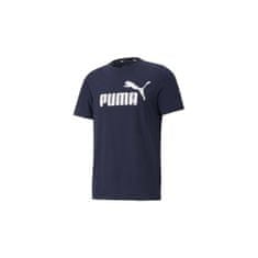 Puma Tričko výcvik tmavomodrá L Ess Logo Tee