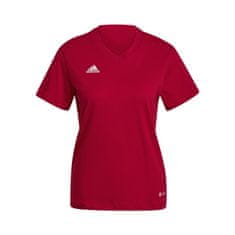 Adidas Tričko výcvik červená XS Entrada 22 Tee W