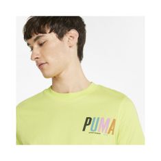 Puma Tričko výcvik žltá L Swxp Graphic