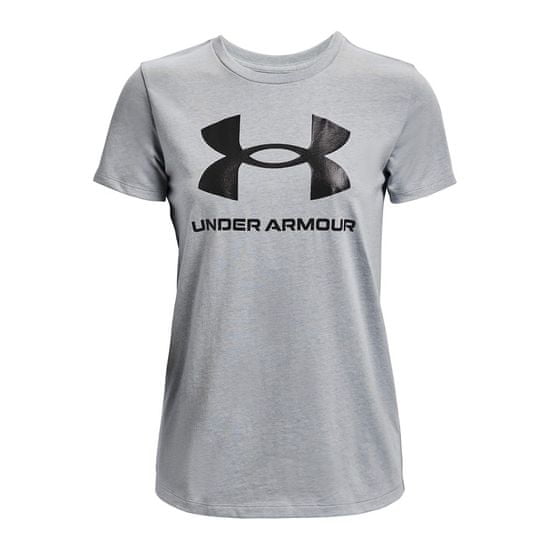 Under Armour Tričko výcvik sivá Graphic