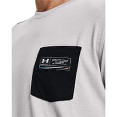 Under Armour Tričko výcvik biela L Pocket