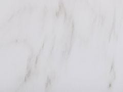 Beliani Kvetináč s mramorovým efektom 35 x 35 x 42 cm MIRO