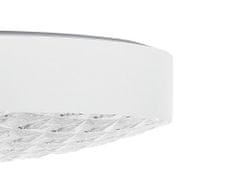 Beliani Stropné kovové LED svietidlo biele ARLI