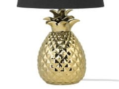 Beliani Stolná lampa zlatá PINEAPPLE