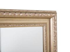 Beliani Zrkadlo 51 x 141 cm strieborno-zlaté AURILLAC