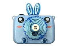 Lean-toys Prístroj na mydlové bubliny na batérie Modrá