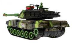 Mamido Tank na diaľkové ovládanie R / C 1:18 zelený