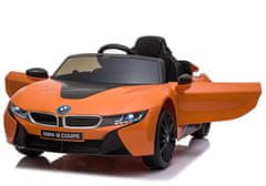Lean-toys BMW I8 batéria auto JE1001 oranžová