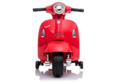 Lean-toys Vespa GTS 300 Mini skúter na batérie Červená