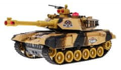 Mamido Tank na diaľkové ovládanie R / C béžový 1:18