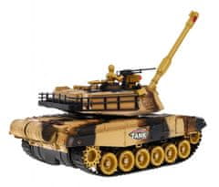 Mamido Tank na diaľkové ovládanie R / C béžový 1:18