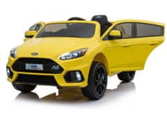 Lean-toys Ford Focus RS batéria Auto žltá