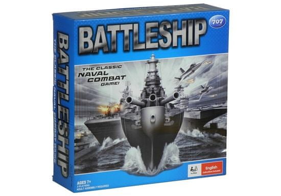 Lean-toys Strategické lode Hra námorná bitka 2 kufríky